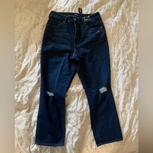 Express Slim Jeans Super High Rise Curvy Size 14